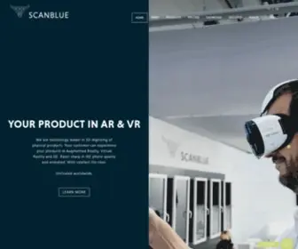 Scanblue.com(Your product in ar & vr) Screenshot