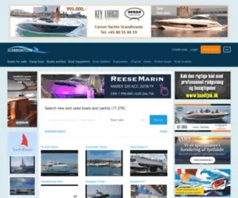 Scanboat.com(Boat-market with New and Used boats and yachts) Screenshot