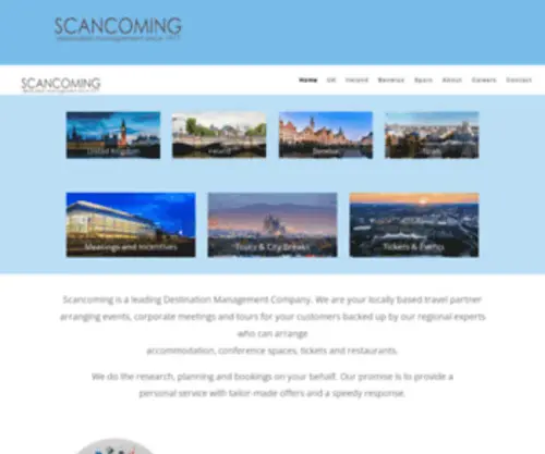 Scancoming.com(Home) Screenshot