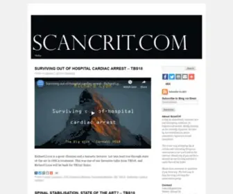 Scancrit.com(scancrit) Screenshot