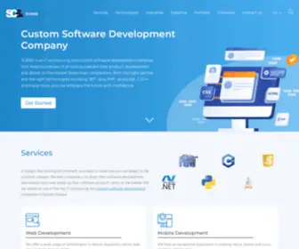 Scand.com(Software Development Company) Screenshot