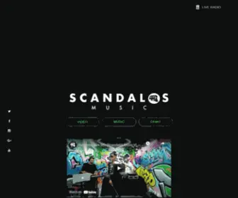 Scandalosmusic.com(ScandalosMusic) Screenshot