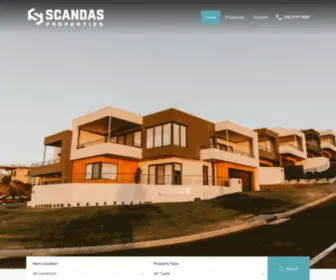 Scandasproperties.com.au(Commercial and residential properties for lease in Bunbury Western Australia) Screenshot