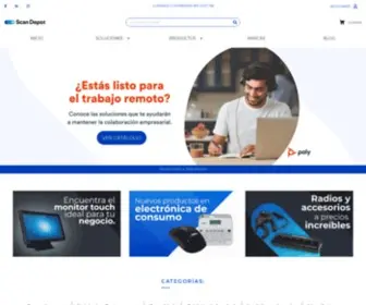 Scandepot.com.mx(Venta en línea) Screenshot