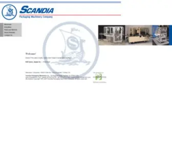 Scandiapack.com(Scandia Packaging Equipment) Screenshot