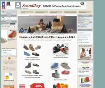 Scandibay.com(Sabots) Screenshot