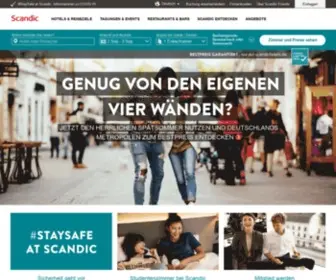 Scandichotels.de(Scandic Hotels) Screenshot