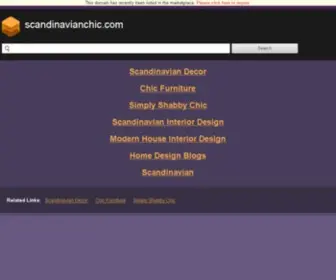 Scandinavianchic.com(Scandinavian Chic) Screenshot