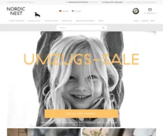 Scandinaviandesigncenter.de(Kaufen Sie skandinavisches Design bei Nordic Nest) Screenshot