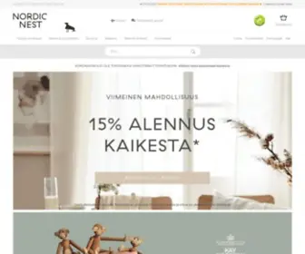 Scandinaviandesigncenter.fi(Skandinaavinen Sisustus & Design) Screenshot