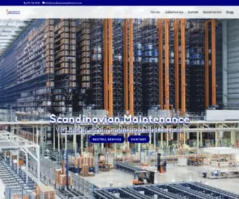 Scandinavianmaintenance.com(Välkommen till Scandinavian Maintenance) Screenshot