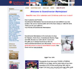 Scandinavianmarket.com(Scandinavian Books Scandinavian Gifts Scandinavian Foods) Screenshot