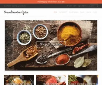 Scandinavianspice.com(Scandinavian Spice & Specialty Brands) Screenshot