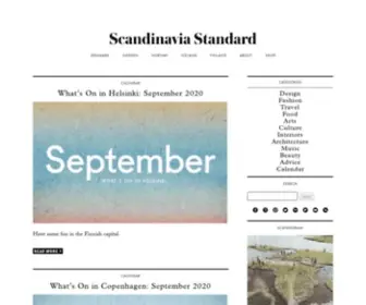 Scandinaviastandard.com(Scandinavia Standard) Screenshot