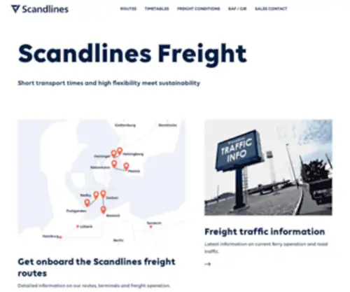 Scandlines-Freight.com(Scandlines Freight) Screenshot