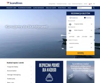 Scandlines.pl(Promy między Niemcami a Danią) Screenshot