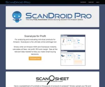 Scandroidpro.com(ScanDroid Pro) Screenshot