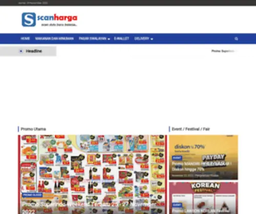 Scanharga.com(Katalog Promo Indomaret) Screenshot