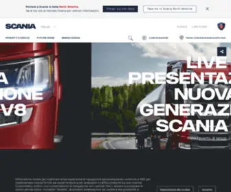 Scania.it(Scania Italia) Screenshot