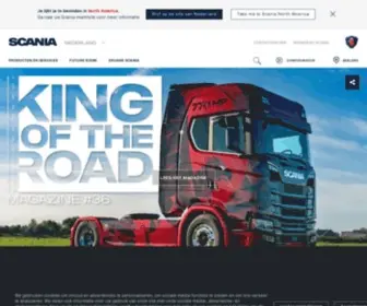 Scania.nl(Scania Nederland) Screenshot