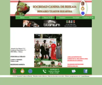 Scaninabizkaia.com(Sociedad Canina de Bizkaia Sociedad Canina de Bizkaia) Screenshot