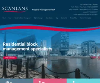Scanlanspropertymanagement.com(Property Management Company In Manchester) Screenshot