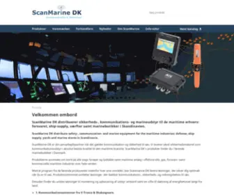 Scanmarine.dk(Scanmarine) Screenshot