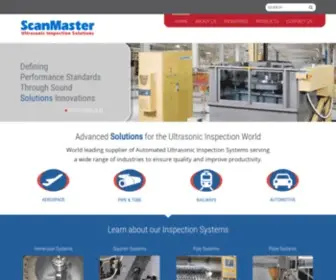 Scanmaster-IRT.com(ScanMaster Systems IRT) Screenshot