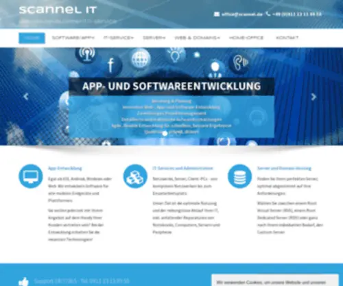 Scannel.de(Scannel revolutioniert den Einkauf) Screenshot