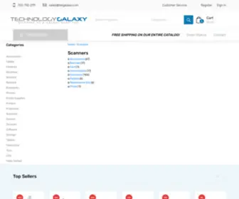 Scannergalaxy.com(Scanners) Screenshot