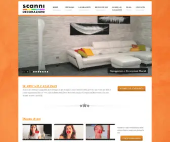 Scannidecorazioni.com(Scanni Decorazioni) Screenshot