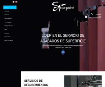 Scanpaint.com(Líder en el Servicio de Acabados de Superficie) Screenshot