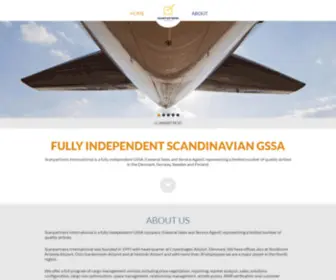 Scanpartners.aero(Fully independent Scandinavian GSSA) Screenshot