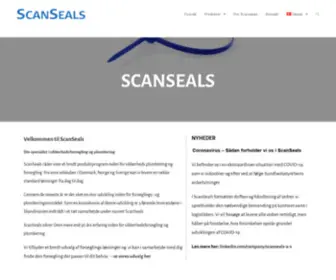 Scanseals.dk(ScanSeals A/S) Screenshot