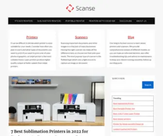 Scanse.io(Make the best purchase decisions for printers and scanners) Screenshot