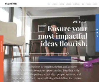 Scansion.com(People-Centered Innovation) Screenshot