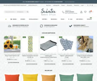 Scantex-Shop.de(Tischläufer) Screenshot
