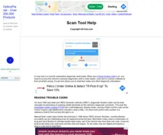 Scantoolhelp.com(Scan Tool Help) Screenshot