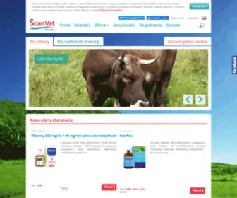 Scanvet.pl(Leki dla zwierząt) Screenshot