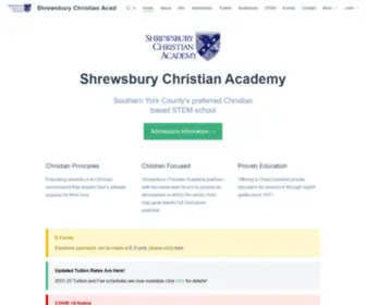 Scaonline.org(Shrewsbury Christian Academy) Screenshot