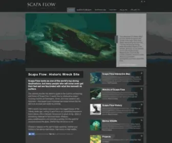 Scapaflowwrecks.com(Scapa Flow) Screenshot