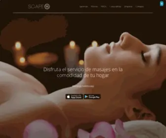 Scape.mx(Spa en donde lo necesites cuando lo desees) Screenshot