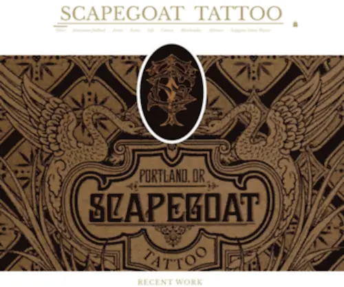 Scapegoattattoo.com(Tattoo) Screenshot