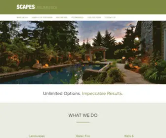 Scapesunlimitedinc.com(Scapes Unlimited Inc) Screenshot