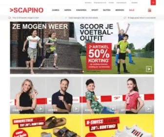 Scapino.nl(Kwaliteit, voordelig en dichtbij) Screenshot