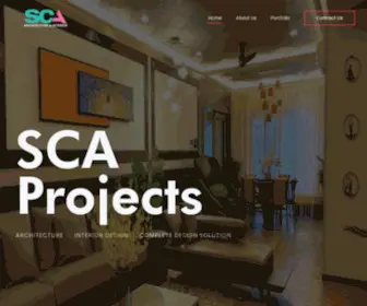 Scaprojects.in(Architecture & Interior) Screenshot