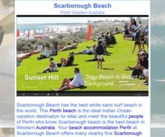 Scarboro.info(Scarborough Beach Perth) Screenshot