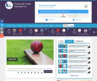 Scarboroughcricket.ca(Scarborough Cricket Association Inc) Screenshot
