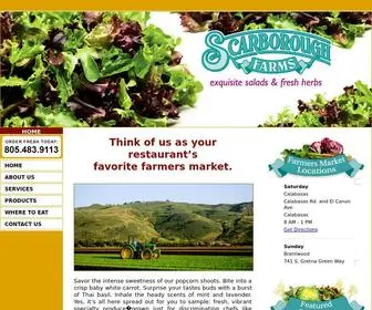 Scarboroughfarms.com(InMotion Hosting) Screenshot