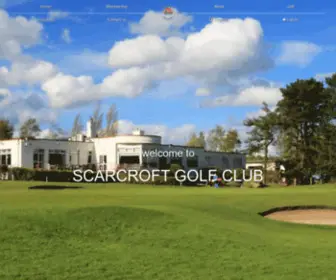 Scarcroftgolfclub.co.uk(Scarcroft Golf Club) Screenshot